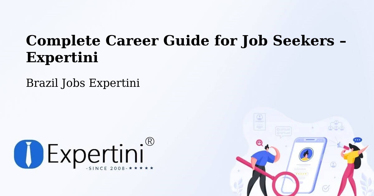 Career Guide for Job Seekers – Codó - Codó, Brazil Jobs Expertini