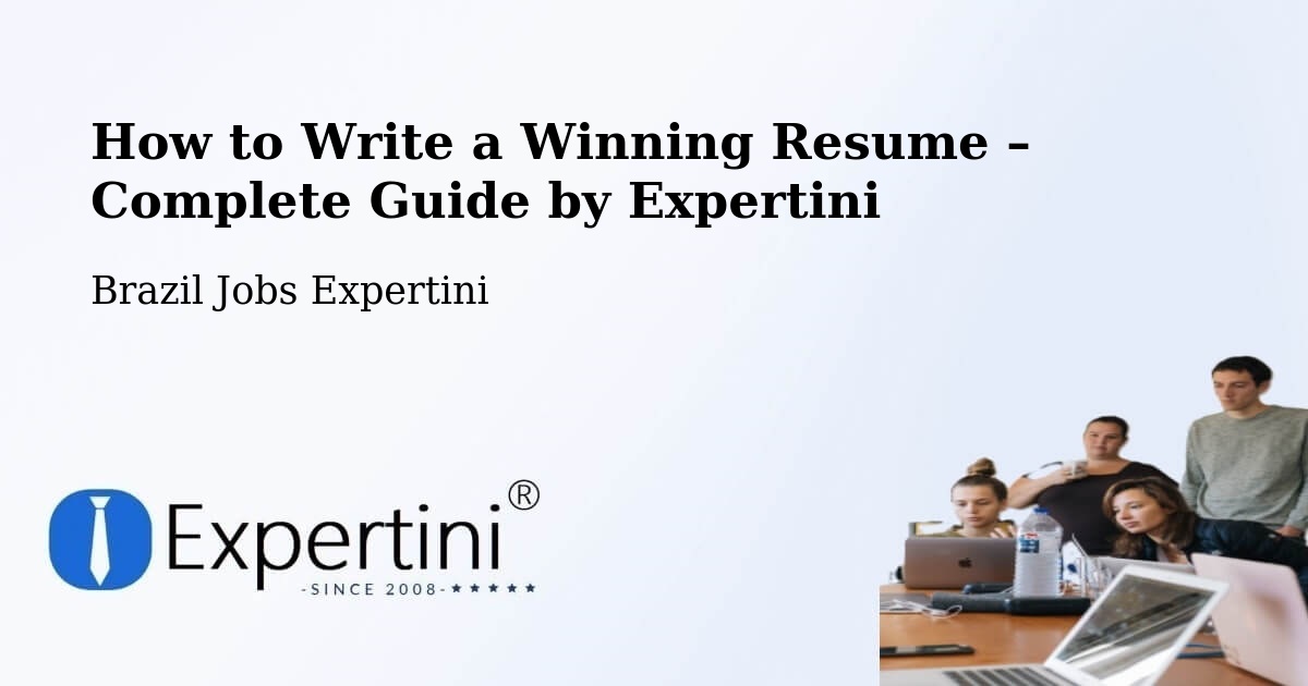 Resume Writing Guide for Job Seekers – Codó - Codó, Brazil Jobs Expertini